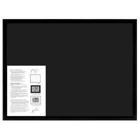MCS puzzle frame shown vertical and horizontal hanging for versatile wall display