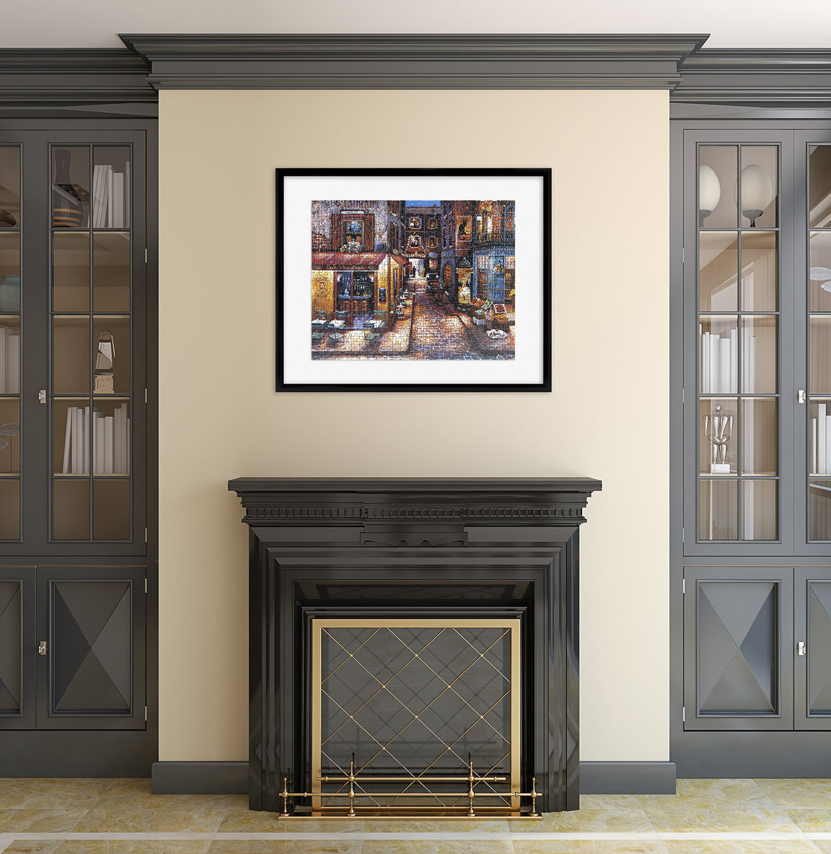 MCS puzzle frame wall mount supports vertical or horizontal layouts for versatile decorating