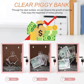 Mczxon ideal gift for kids and adults learning money habits.
