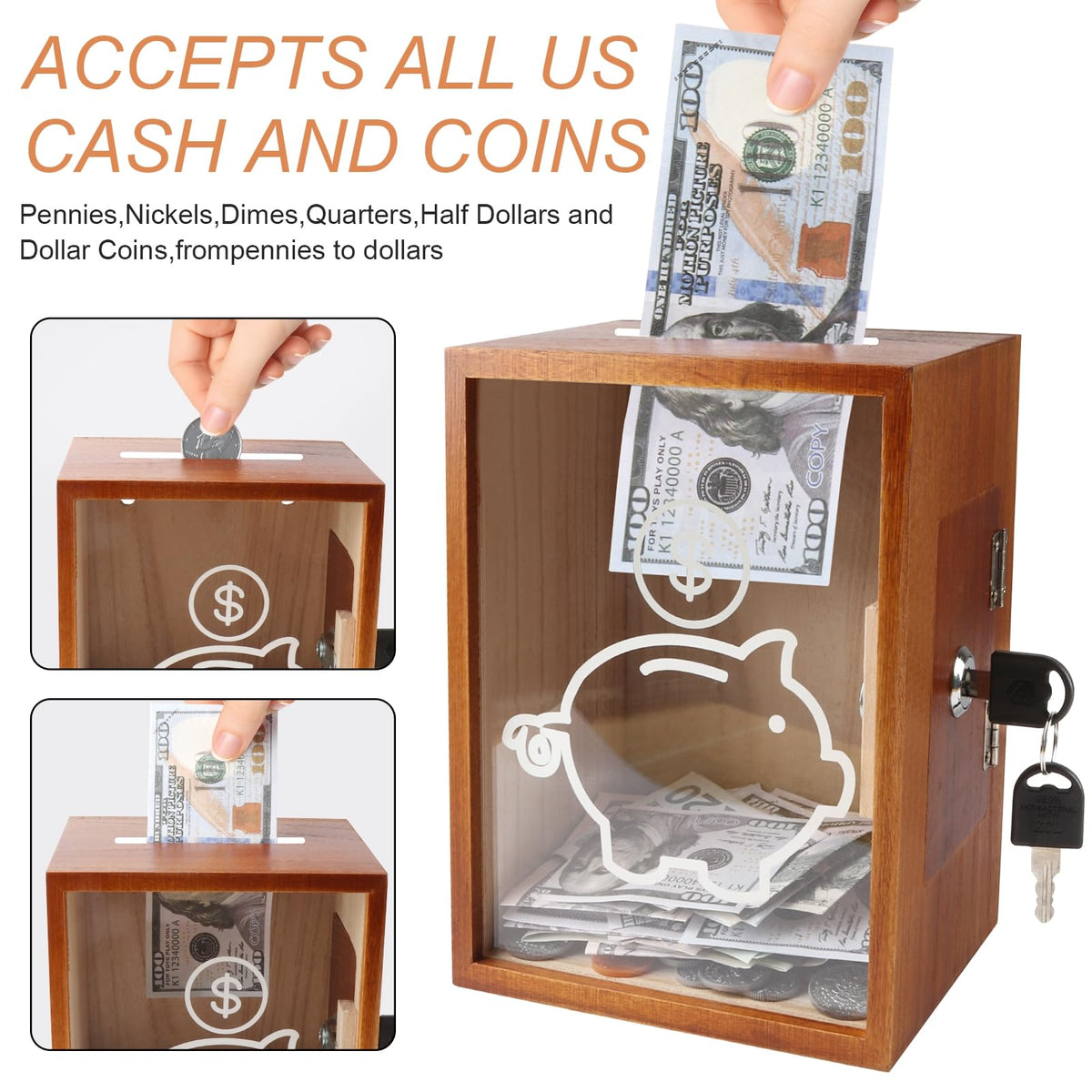 Mczxon slot for us coins demonstrates wide compatibility.
