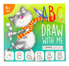 MD CREATIVE ABC flashcards for tracing and drawing, sturdy and reusable.