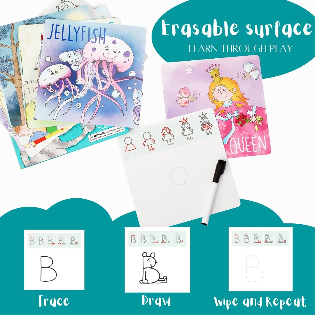 Ideal for ages 3 to 6 for home learning and play.