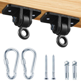 MDAIRC swing hangers with snap hooks ready for secure mounting.