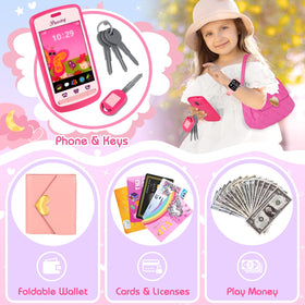 Meaicezli realistic pretend toy kit with bright colors for role-play shopping.