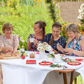 Meanplan nurse graduation tableware combo creates a festive, ready-to-use setup.