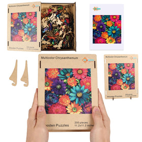 MEATRN wooden puzzle uses premium wood with vivid fade-resistant colors.