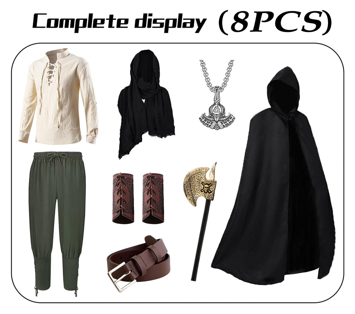Mecamelon cape green, adds classic flair to any role-play or party.