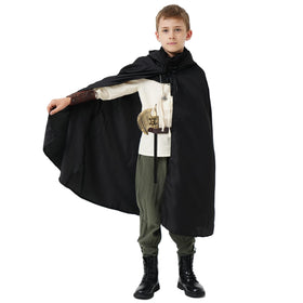 Mecamelon medieval costume pants green, elastic waistband for easy on/off during play.
