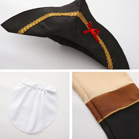 Mecamelon Washington collar details highlight historical costume accuracy