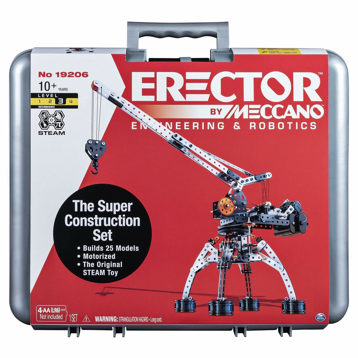 MECCANO 25-in-1 motorized build model to spark creativity in young engineers.