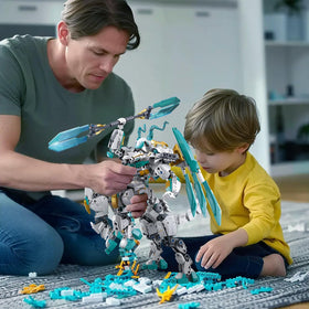 Family building time with kids and adults