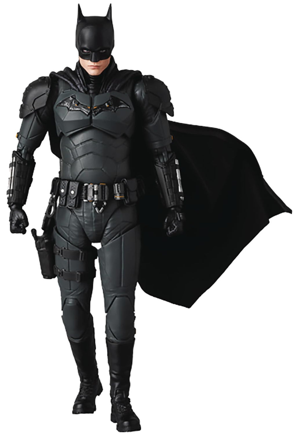 Medicom Batman MAFEX figure front view, film-accurate styling for display and photography.