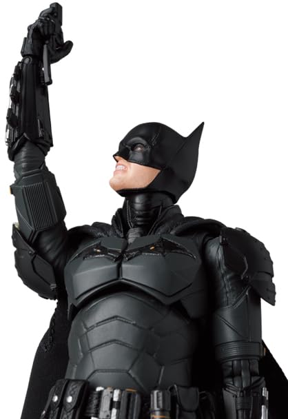 Medicom Batman MAFEX figure unmasked heads offer varied facial expressions.