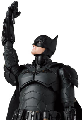 Medicom Batman MAFEX figure unmasked heads offer varied facial expressions.