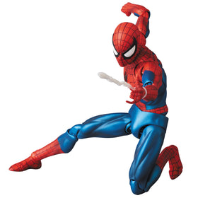 Medicom MAFEX No.075 Spider-Man poses-ready display for iconic hero moments