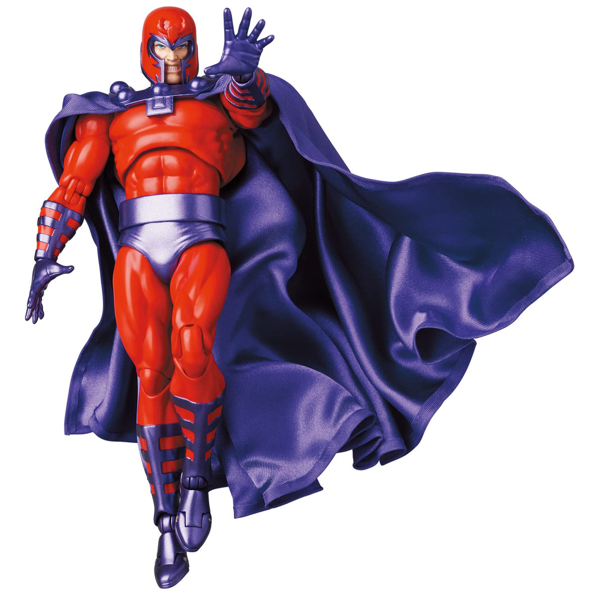 Medicom Mafex No.179 Magnito comic ver collectible figure, ideal for Marvel X-Men fans.