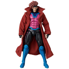 MEDICOM MAFEX Gambit Variant fabric coat with lifelike movement