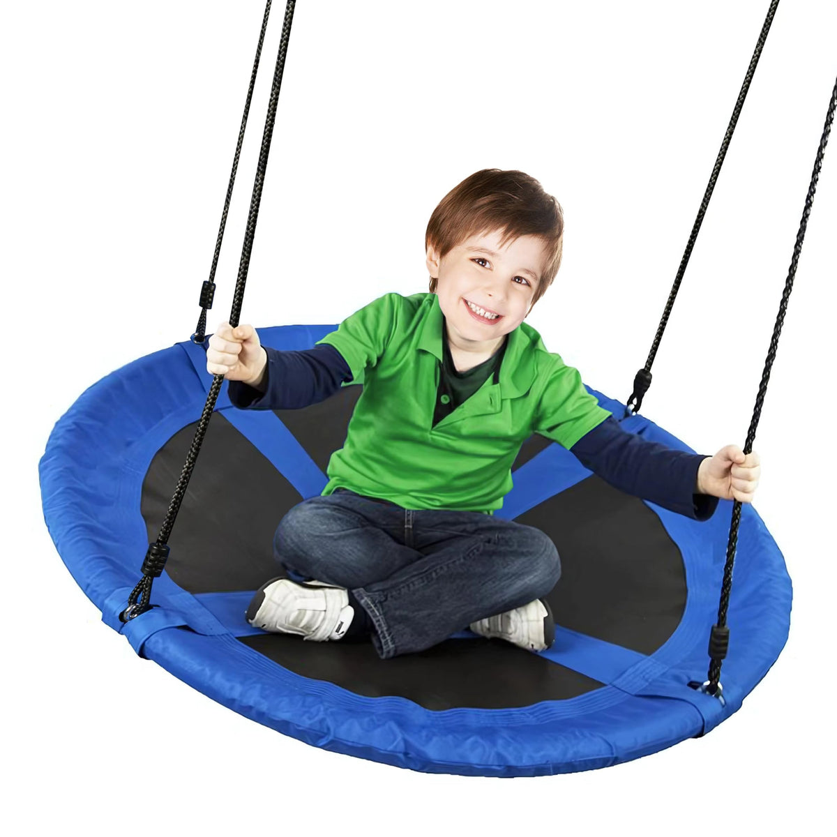 Medicook saucer tree swing 40 inch frame for stable backyard play.