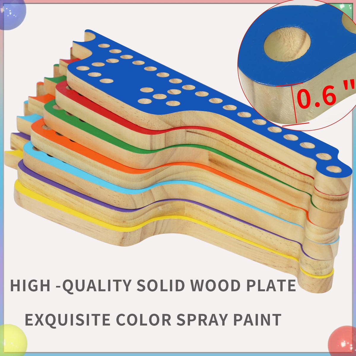 Medikaison boards with waterproof coating for lasting use during play.