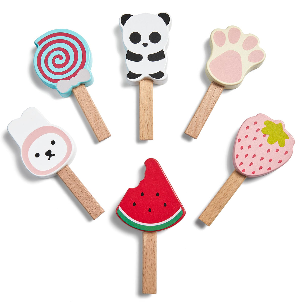 Medoga ice cream balls for scoop-and-stack practice