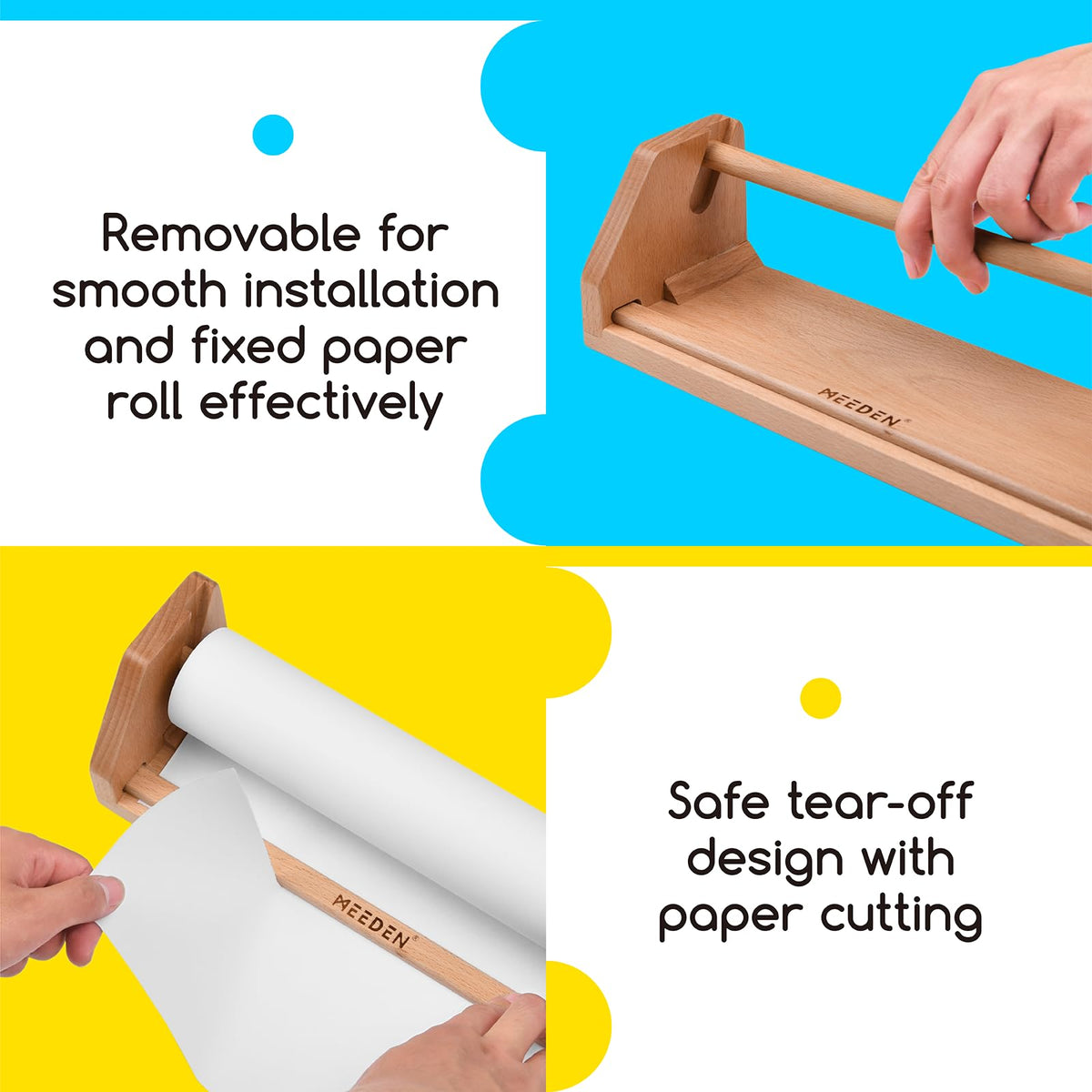 MEEDEN three-roll paper 12x75ft enables endless doodling sessions