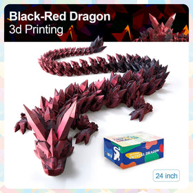 Meet Gladness 3D printed dragon toy, a bold collection piece.