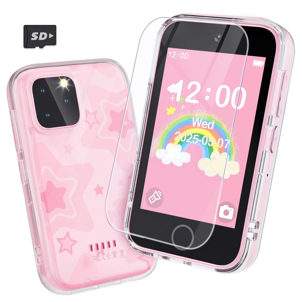 Meetrye Kids Smart Phone 3.5-inch screen for learning and play