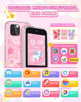 Meetrye Kids Smart Phone dual camera for photos and videos