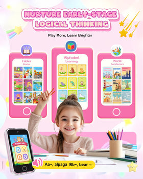 Meetrye Kids Smart Phone educational apps and puzzles for early skills