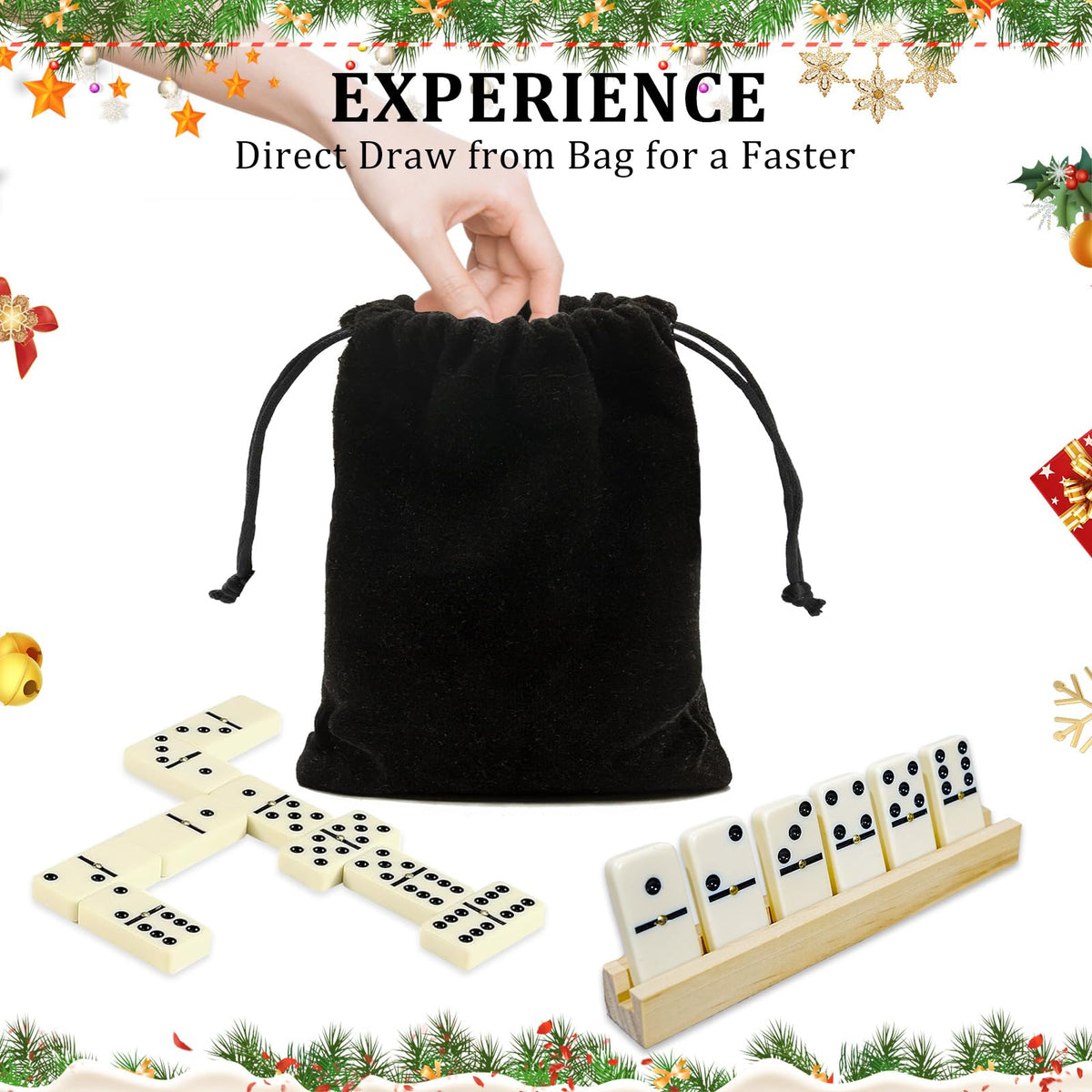 MeetYr Life travel case keeps the domino set portable for trips.
