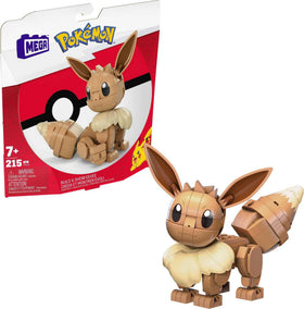 Mega Bloks Eevee figure poseable for imaginative battles