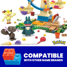 Mega Bloks Meowth buildable Pokemon figure for storytelling fun