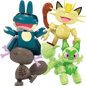 Mega Bloks Paldean Wooper figure adds aquatic character to rides