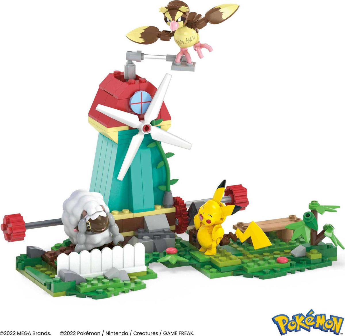 Mega Bloks Pokemon Adventure Builder sets connect to expand the motion world.