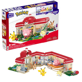 Mega Bloks Pokemon Forest Center 648-piece build for imaginative play