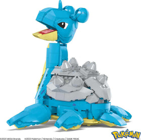 Mega Bloks Pokémon Lapras poseable figure with movable joints enhances imaginative play