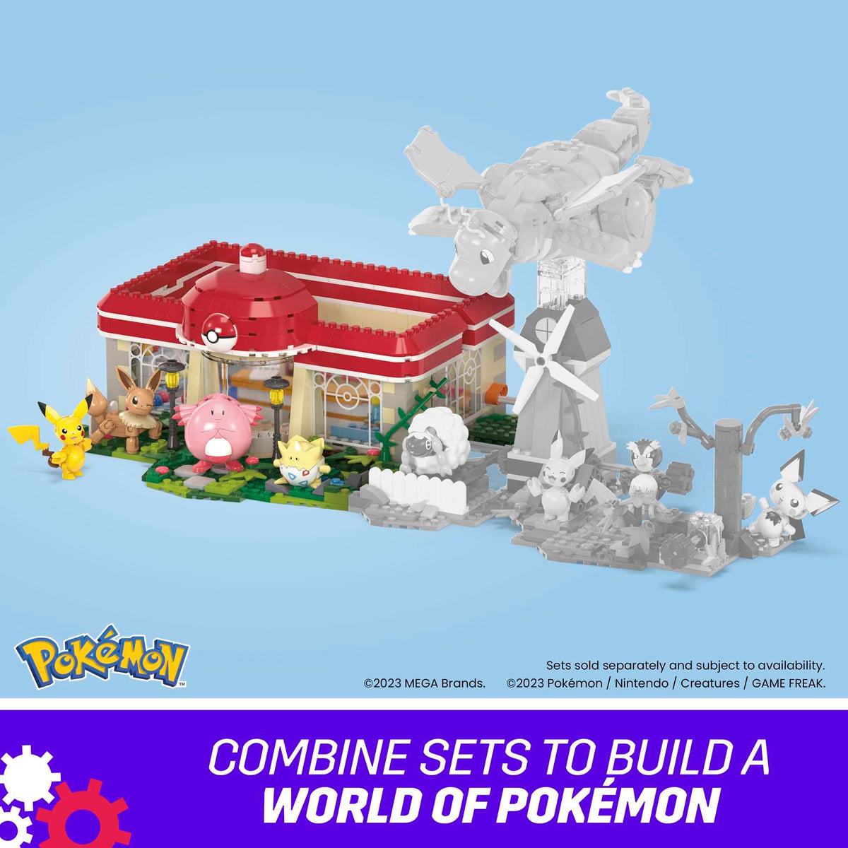 Mega Bloks Pokemon Togepi figure adds cute surprise and interaction