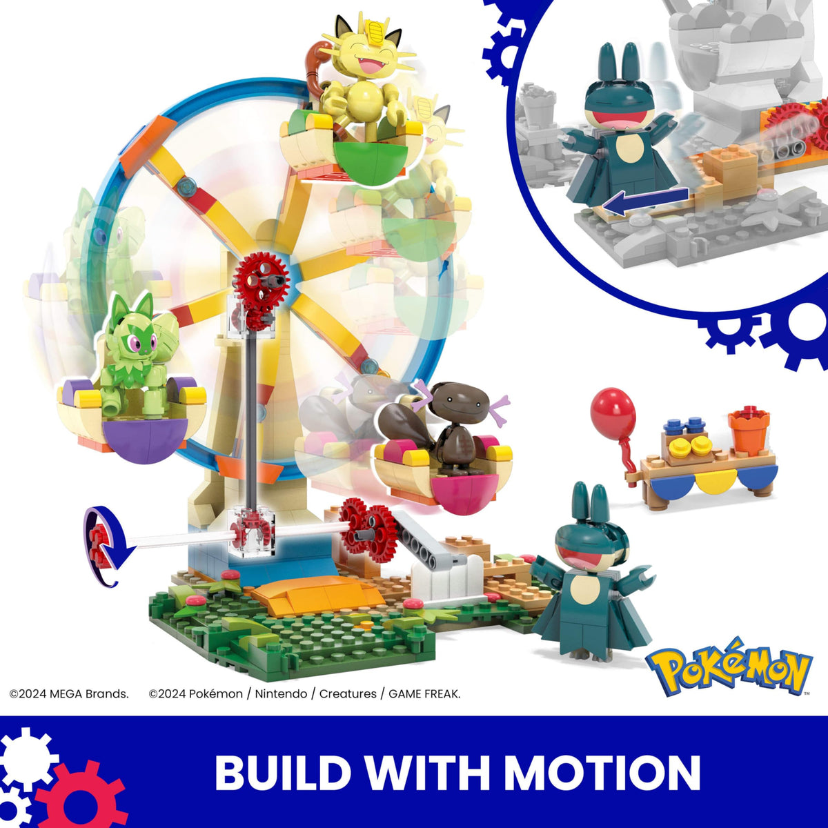 Mega Bloks Sprigatito buildable Pokemon figure for creative play