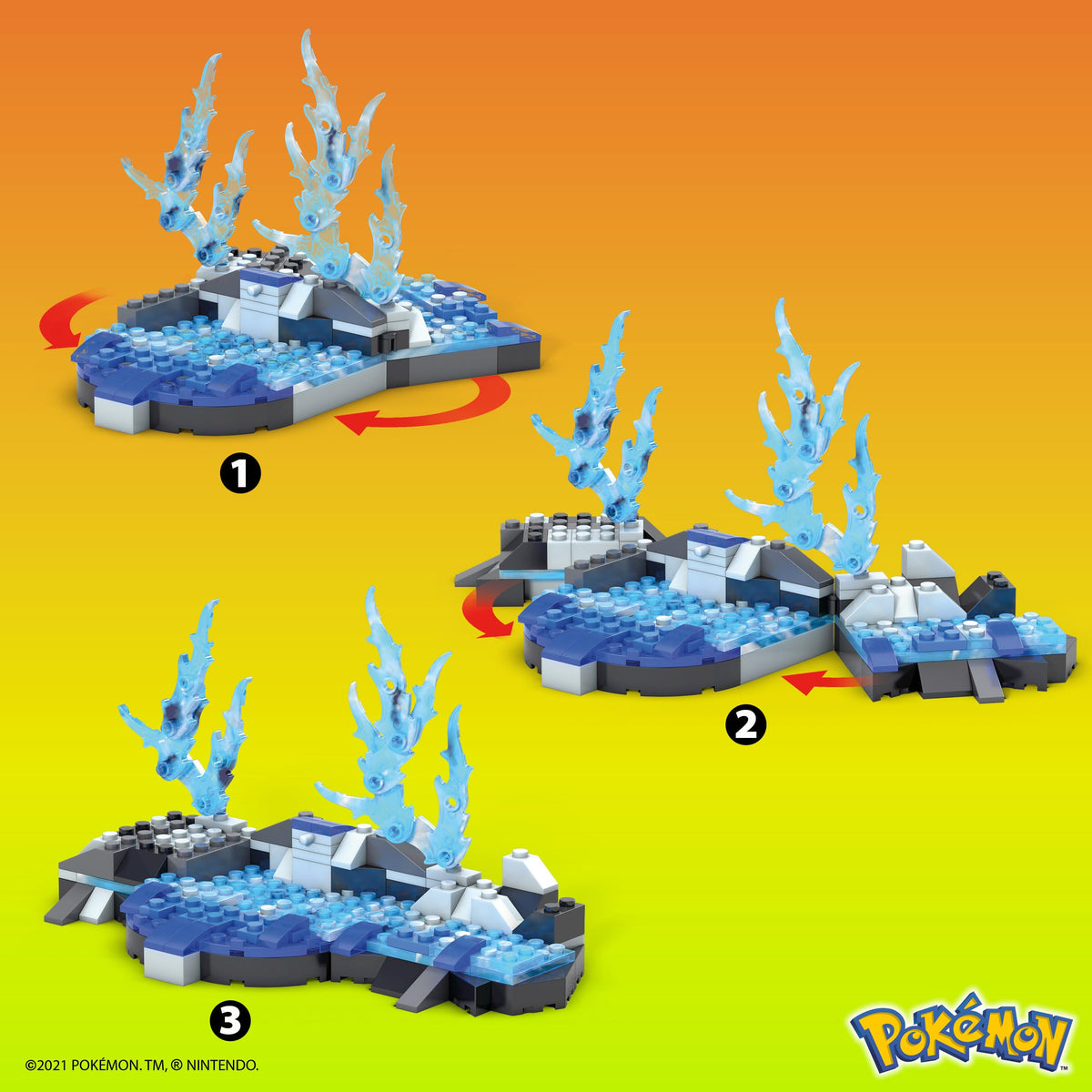 Mega Brands 379-bricks set compatible with other brands.