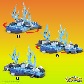Mega Brands 379-bricks set compatible with other brands.