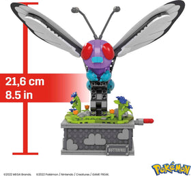 Adult builders enjoy a detailed Butterfree build from Mega Brands