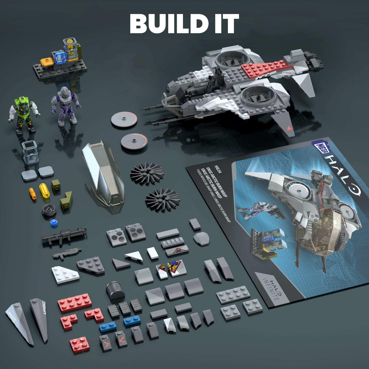 Arctic Burn Wasp cockpit door opens for interactive piloting.
