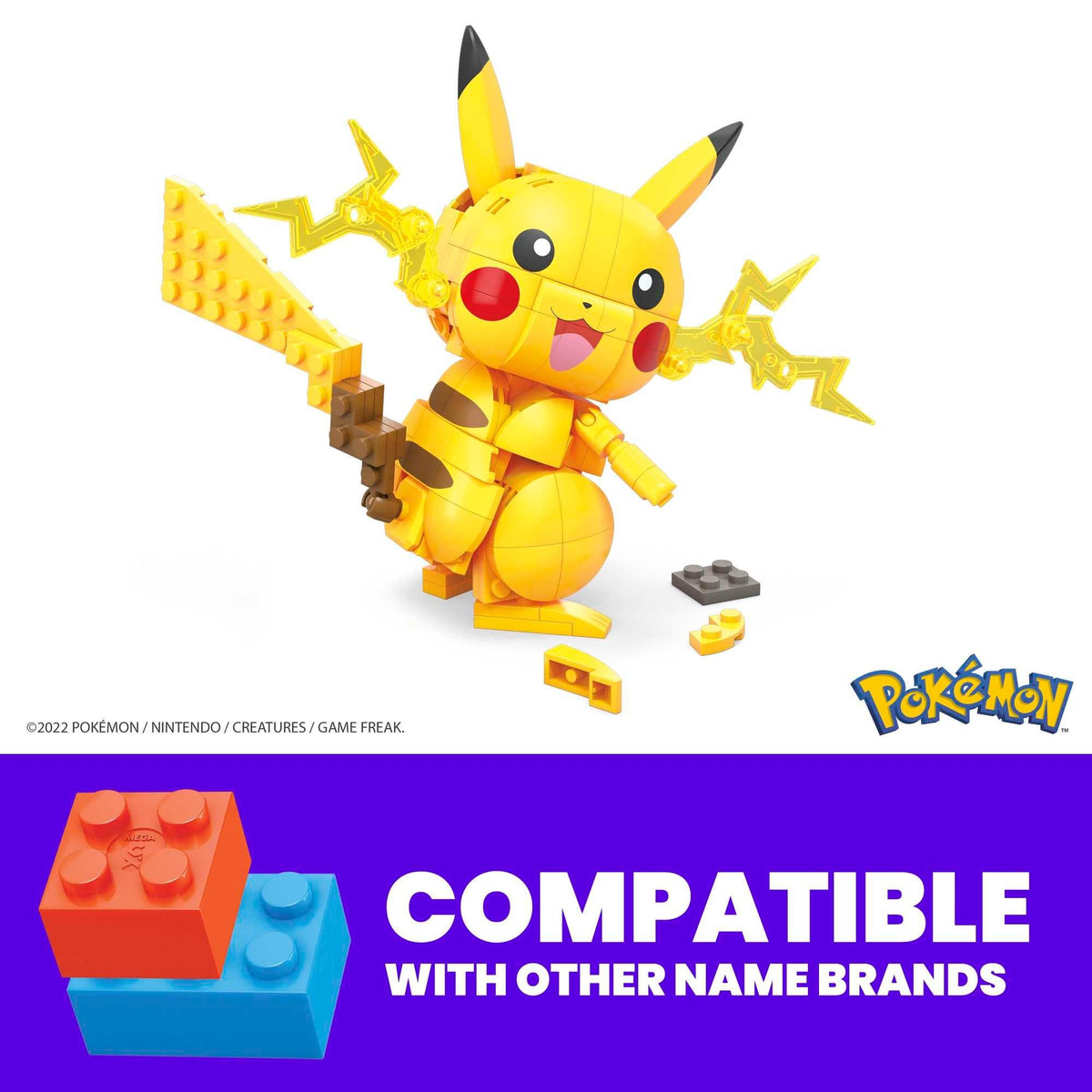 Mega Brands bricks are compatible with MEGA sets for flexible building expansion.