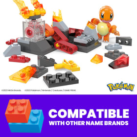 Charmander poseable figure by Mega Brands ready for display