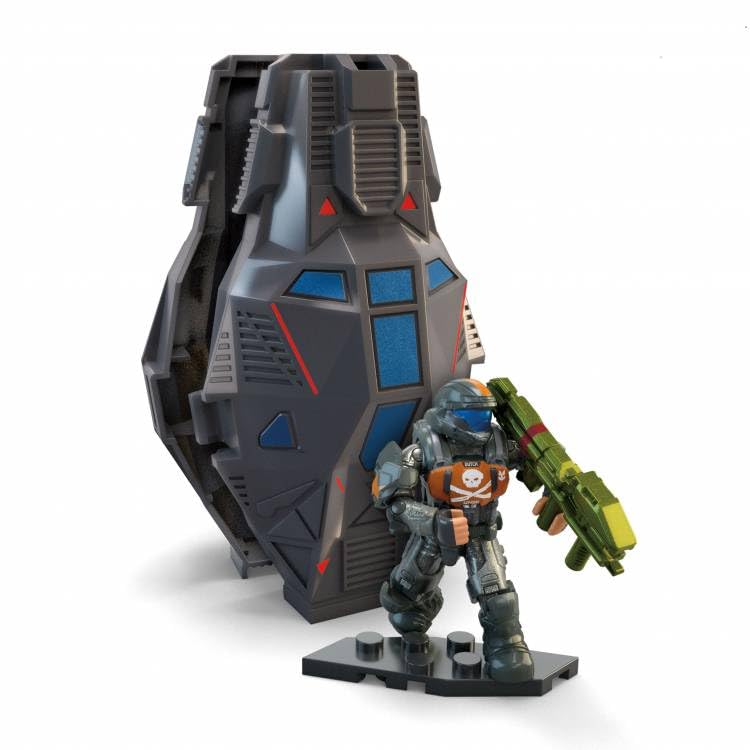 Mega Brands Halo Dutch Miles figure with armor detail for dynamic display.