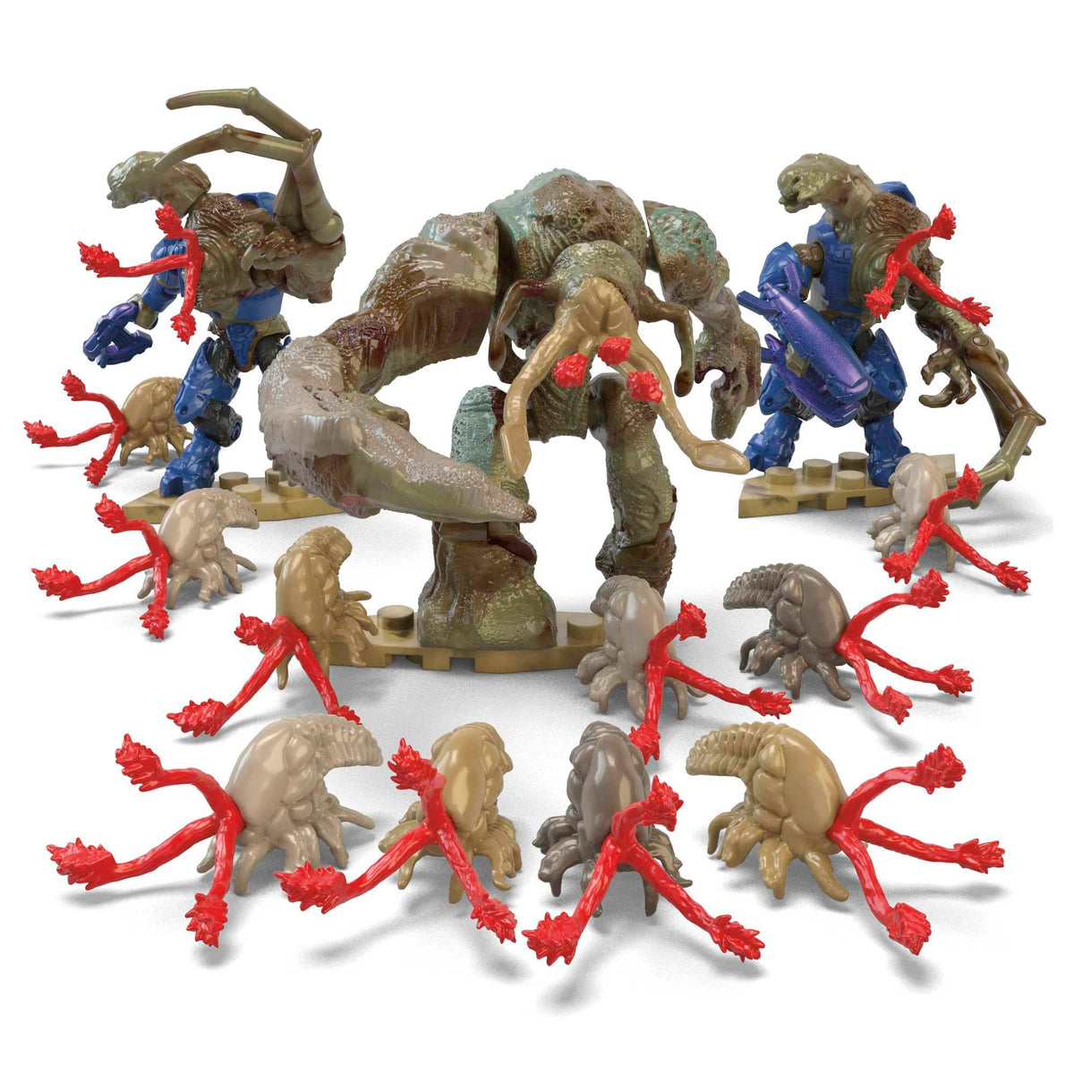 Mega Brands Halo Elite Combat Forms poseable figures for dynamic battles