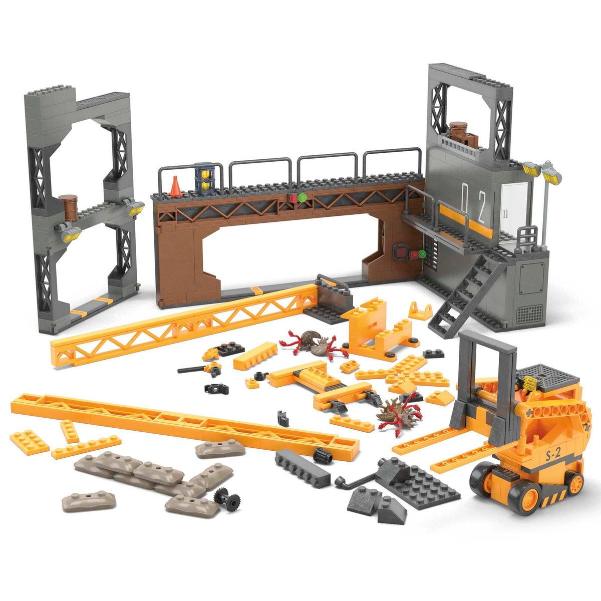 Mega Brands Halo Flood Tank Form figure for display and play