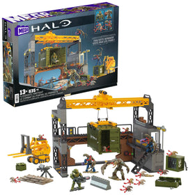 Mega Brands Halo Floodgate crane in action boosts imaginative play