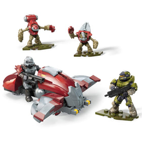 Mega Construx Grunt Warrior figure for dynamic battle setups.