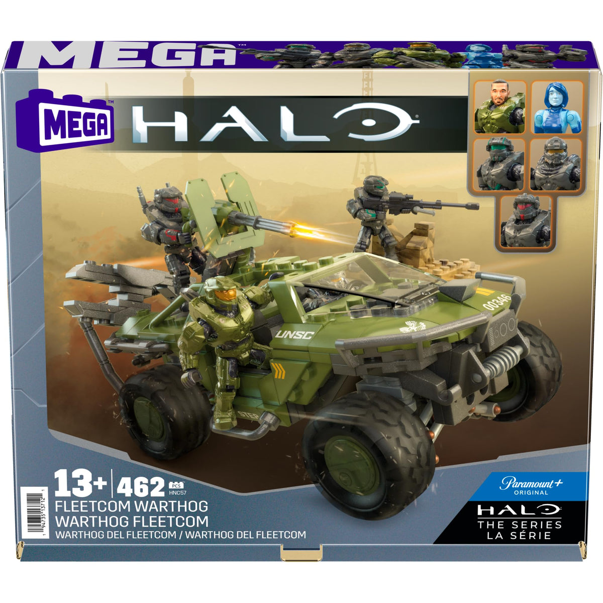 Mega Brands Halo Master Chief Cortana Vannak figure set enriches collection